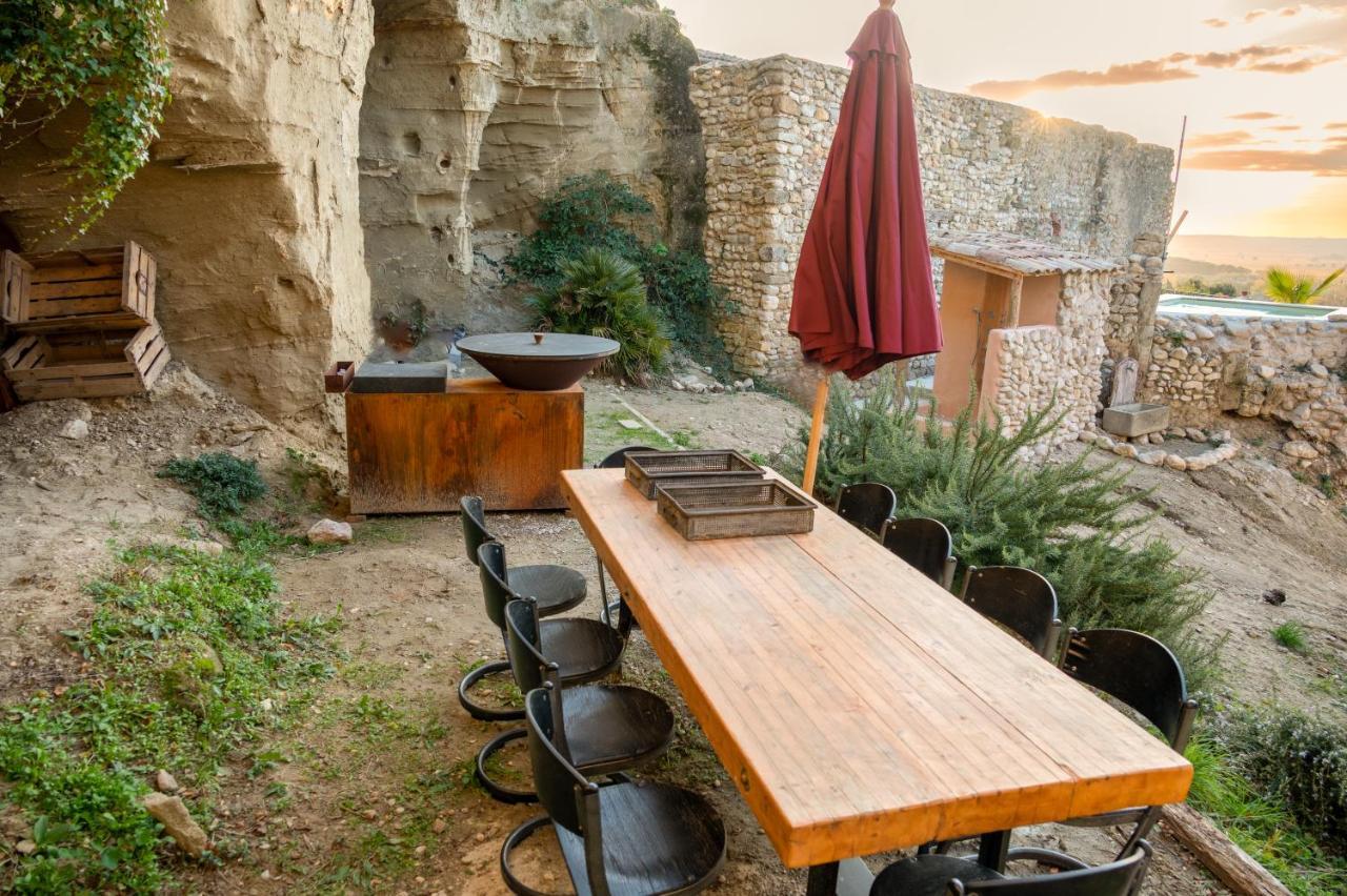 B&B Bacchus Grotto With Only 1 Suite 45M2, Plunge Pool & Jardin Prive Cairanne Exterior foto